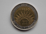 1 PESO 2010 ARGENTINA-COMEMORATIVA-ACONCAGUA