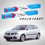 Cumpara ieftin Ștergătoare Seat Ibiza 6L1 2001-2006 | Set Față Flat &ndash; TeamCar&reg;