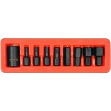Yato YT-10662 - Set capete de insurubare profil HEX 9 bucati