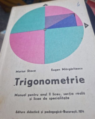 Marius Stoca, Eugen Margaritescu - Trigonometrie (1974) foto