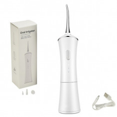 Dus Bucal Irigator Oral cu Acumulator USB C8 Water Flosser foto