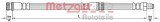 Conducta / cablu frana SMART FORFOUR (454) (2004 - 2006) METZGER 4110266