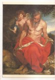 FA131 -Carte Postala- OLANDA - Museum Boymans, Rotterdam. A.Van Dyck - Saint Jerome, necirculata