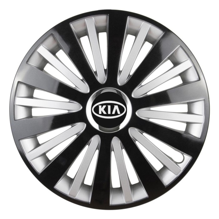 Set 4 Capace Roti, potrivite jantelor de R15, pentru Kia, model falcon dual
