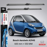Cumpara ieftin Ștergătoare Smart Fortwo II Coupe 451 (01.2007&ndash;10.2014) | Bosch Aerotwin A294S 600+550mm