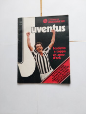 Revista de Foltbal Juventus - Gazzetta dello Sport - 1977 - 67 de pagini foto