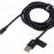 Cablu USB 2.0 A la C 2m 100W BASEUS negru