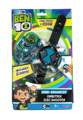 BEN 10 Ceas Omnitrix Omni-adaptat cu lansator de discuri foto