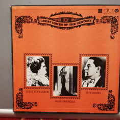 Great Voices ..Schipa/Ponselle/Tetrazzini – 3LP Box (1979/Opus/Czech) - VINIL/NM