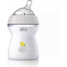 Biberon cu tetina din silicon Chicco Natural Feeling PP, 250ml, unisex, 2 luni+, 0% BPA