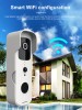Soneria video de acasa, home video Doorbell cu Wi-Fi, nou, Fara fir, General