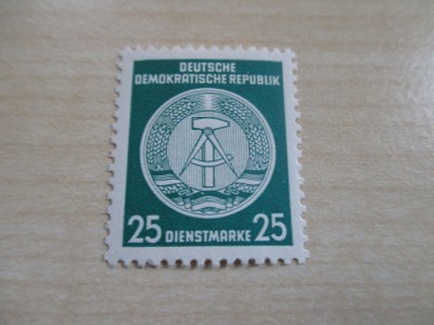 GERMANIA , DDR - 1954 TIMBRU OFICIAL , MINR. 23xX NESTAMPILAT foto