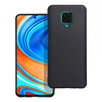 Husa pentru Xiaomi Redmi Note 9 Pro, OEM, Matt, Neagra foto
