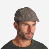 Șapcă Plată Tweed Bej
