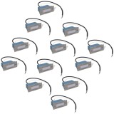 Corpuri de iluminat trepte cu LED 44 x 111 x 56 mm, 12 buc.