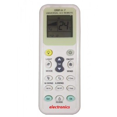 Telecomanda Universala Pentru Aparat De Aer Conditionat 1000 in 1 foto