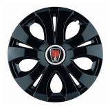 Cumpara ieftin Set 4 Capace Roti pentru Rover, model Top Black, R15