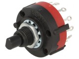Comutator Rotativ 12 Pozitii 0.3A 125VAC 30&deg;