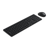 Orico Set tastatura + mouse wireless cu taste multimedia, silentioasa, negru