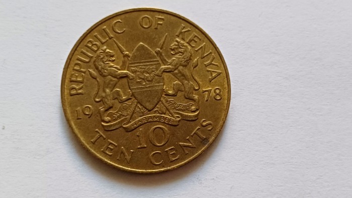 Kenya -10 Cents 1978
