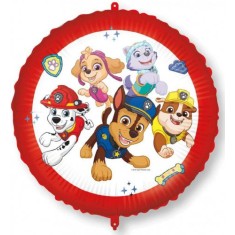Balon folie 46 cm figurina Patrula Catelusilor