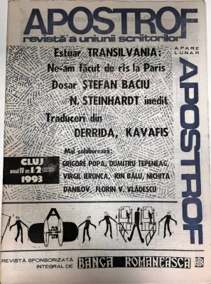 Apostrof, nr. 1/2, 1993 foto