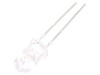 LED 5mm Alb Rece 7150-14250mcd 30&deg; Convex - Lumină de &Icirc;naltă Intensitate