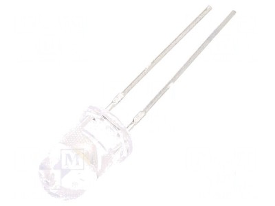 LED 5mm Alb Rece 7150-14250mcd 30&amp;deg; Convex - Lumină de &amp;Icirc;naltă Intensitate foto