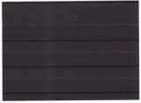 Carton expunere timbre 148x105mm, negru, 3 randuri, folie de protectie