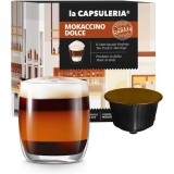 Mokaccino, 16 capsule compatibile Dolce Gusto, La Capsuleria