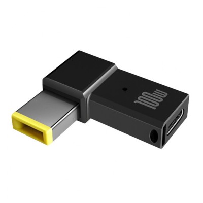 Adaptor incarcator laptop Lenovo IBM USB-C la mufa dreptunghiulara 11mm*4.5mm foto