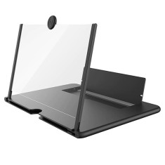 Ecran marire Imagine 3D, universal, 12 Inch, cu suport de telefon, negru