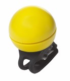 Sonerie Bicicleta Electrica BTA, Galbena, Baterie CR2032 Inclusa, Ghidon 19-22mm