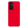 Husa compatibila cu samsung galaxy a34, matte efect, camera ultra safe, htpmag, rosu