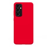 Husa compatibila cu samsung galaxy a34, matte efect, camera ultra safe, htpmag, rosu