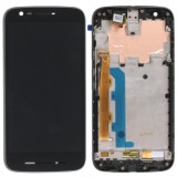 Motorola Moto E3 (XT1700) Capac frontal modul display + LCD + digitizer negru