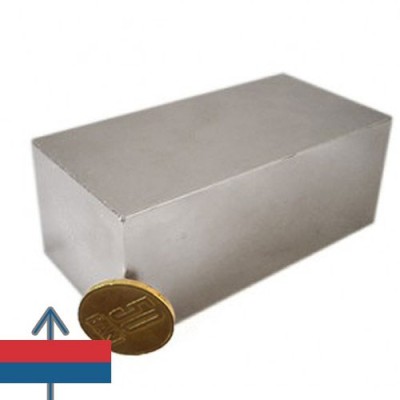 Magnet neodim bloc 100 x 50 x 40 mm foto