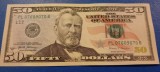 2 Bancnote 50 Dollars SUA 2017 Serii consecutive UNC PL07609070B/ PL070609071B71B