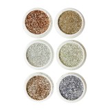 Decor pentu unghii Global Fashion, set, 6 culori