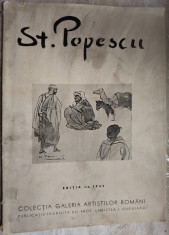 STEFAN POPESCU, ALBUM 1943 [fara 2 litografii semnate/cu 1 plansa lipsa din 16] foto