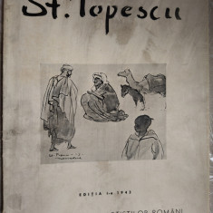 STEFAN POPESCU, ALBUM 1943 [fara 2 litografii semnate/cu 1 plansa lipsa din 16]