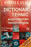 Dictionar tehnic englez roman, roman englez