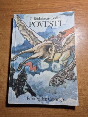 carte pentru copii - povesti - c. radulescu-codin - din anul 1984 foto
