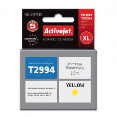 Cartus compatibil 29xl epson, t2991 t2992 t2993 t2994, activejet, garantie 5 ani culoare yellow foto