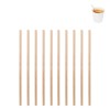Set Bete Agitatoare Lemn, Fără Brand, 14x0.5 cm, 50 Bucăți, Ambalate Individual, Eco-Friendly, Oem