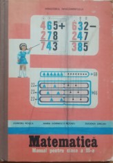 Dumitru Rosca - Matematica Manual Pentru Clasa a-III-a foto