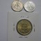 Portugalia (7) - 2,50 Escudos 1984, 1985, 10 Escudos 1988 aUNC