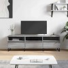 VidaXL Comodă TV, gri sonoma, 150x30x44,5 cm, lemn prelucrat