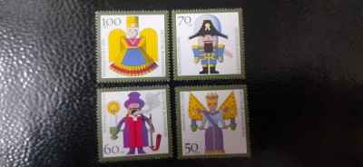 Germania-Craciun 1990-arta,figurine-serie completa -nestampilate MNH(W 2) foto