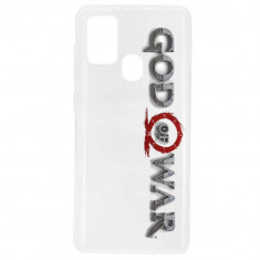 Husa Samsung Galaxy A21s Silicon Transparenta Model God Of War foto